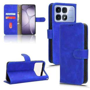 For Redmi K70 Ultra Skin Feel Magnetic Flip Leather Phone Case(Blue)