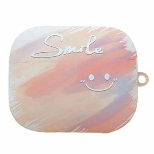 For Redmi Buds 5 Smile Clouds Earbuds Box Frosted TPU Case(Pink)