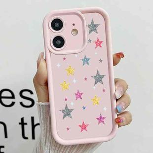 For iPhone 11 Diamond Sand TPU Full Coverage Phone Case(JGS20 Pink)