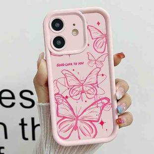 For iPhone 11 Diamond Sand TPU Full Coverage Phone Case(JGS22 Pink)