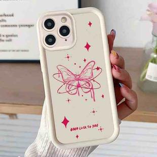 For iPhone 11 Pro Diamond Sand TPU Full Coverage Phone Case(JGS21 White)