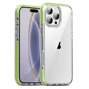 For iPhone 16 Pro TPE Airbag TPU+ PC Full Coverage Phone Case(Green)