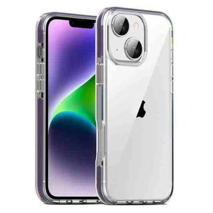 For iPhone 14 Plus TPE Airbag TPU+ PC Full Coverage Phone Case(Purple)