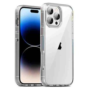 For iPhone 14 Pro TPE Airbag TPU+ PC Full Coverage Phone Case(Transparent)