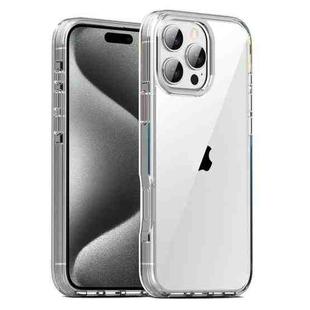 For iPhone 15 Pro Max TPE Airbag TPU+ PC Full Coverage Phone Case(Transparent)