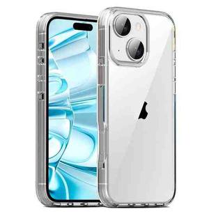 For iPhone 16 Plus TPE Airbag TPU+ PC Full Coverage Phone Case(Transparent)