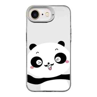 For iPhone 7 / 8 / SE 2022 Cartoon Panda TPU Hybrid PC Phone Case(Wink Panda)