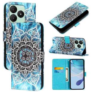 For Wiko T20   Colored Drawing Pattern Plain Weave Leather Phone Case(Undersea Mandala)