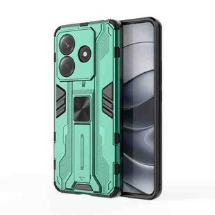 For Redmi Note 14 5G Supersonic PC + TPU Holder Phone Case(Green)