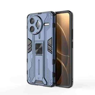 For Redmi K80 Pro Supersonic PC + TPU Holder Phone Case(Blue)