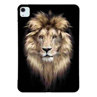 For iPad Air 13 2024 Color Painting Pattern Smart Tablet TPU Case(Lion)