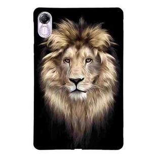 For Honor Pad X8 Pro / X9 Color Painting Pattern Smart Tablet TPU Case(Lion)