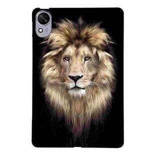 For Huawei MatePad 11.5 S Color Painting Pattern Smart Tablet TPU Case(Lion)