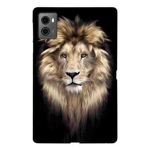 For Lenovo Legion Y700 2023 Color Painting Pattern Smart Tablet TPU Case(Lion)