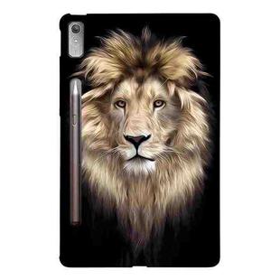 For Lenovo Tab P11 Pro Gen 2 Color Painting Pattern Smart Tablet TPU Case(Lion)