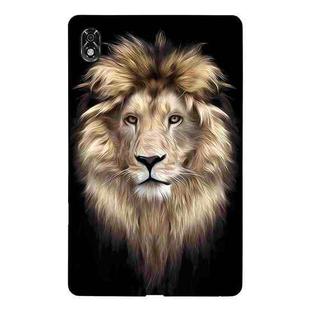 For Lenovo Legion Y700 Color Painting Pattern Smart Tablet TPU Case(Lion)