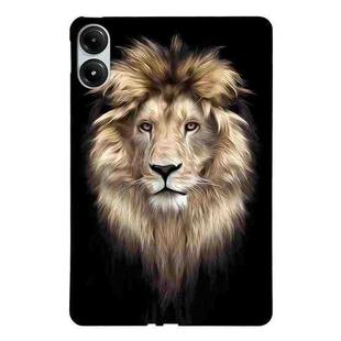 For Redmi Pad Pro / Pad Pro 5G Color Painting Pattern Smart Tablet TPU Case(Lion)