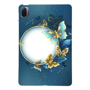 For Xiaomi Pad 5 / Pad 5 Pro Color Painting Pattern Smart Tablet TPU Case(Butterfly Circle)