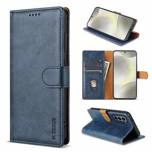 For Samsung Galaxy S22 5G N.BEKUS CSJ-P1 Solid Color Leather Phone Case(Blue)