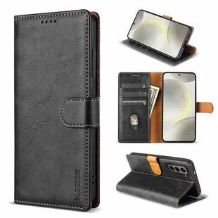 For Samsung Galaxy S21 5G N.BEKUS CSJ-P1 Solid Color Leather Phone Case(Black)