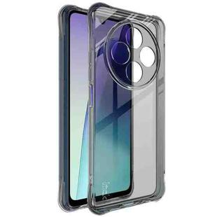 For Redmi 14C 4G / 14R imak Shockproof Airbag TPU Phone Case(Transparent Black)