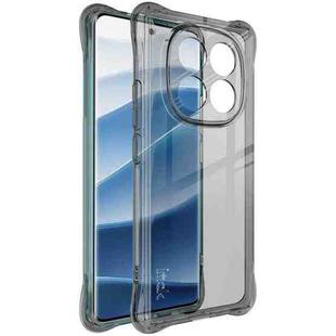 For Redmi Note 14 Pro+ 5G imak Shockproof Airbag TPU Phone Case(Transparent Black)