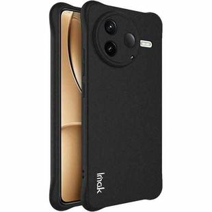 For Redmi K80 imak Shockproof Airbag TPU Phone Case(Matte Black)