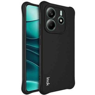 For Redmi Note 14 5G Global imak Shockproof Airbag TPU Phone Case(Matte Black)