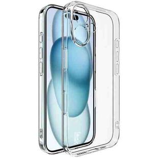 For iPhone 16 IMAK UX-5 Series Transparent TPU Phone Case