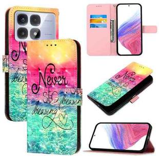 For Redmi K70 Ultra 5G Global 3D Painting Horizontal Flip Leather Phone Case(Chasing Dreams)