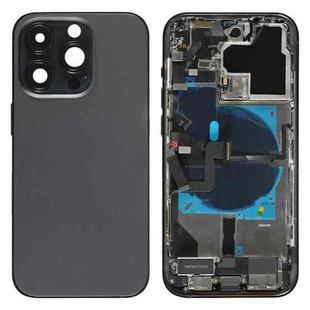 For iPhone 14 Pro Battery Back Cover Assembly, Version:US Version(Black)