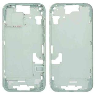 For iPhone 15 Middle Frame Bezel Plate with Side Keys + Card Tray, Version:US Version(Green)