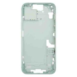 For iPhone 15 Plus Middle Frame Bezel Plate with Side Keys + Card Tray, Version:CE EU Version(Green)