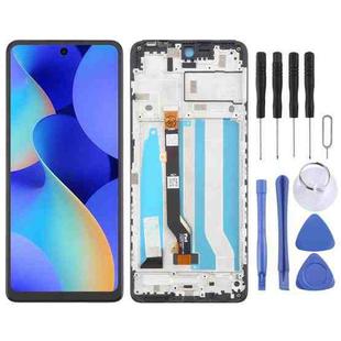 For Tecno Spark 10 Pro KI7 OEM LCD Screen Digitizer Full Assembly With Frame