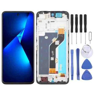 For Tecno Pova Neo 3 LH6n LCD Screen Digitizer Full Assembly With Frame