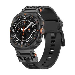 For Samsung Galaxy Watch UItra 47mm Armor TPU Sports Watch Band(Black)