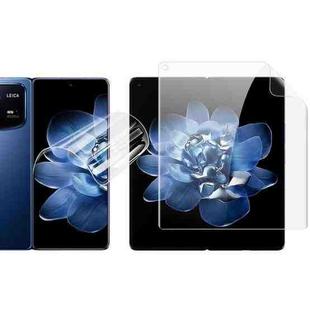 For Xiaomi Mix Fold 4 imak 4th Generation Screen Hydrogel Film Protector, Main Screen + Second Screen 1 Set