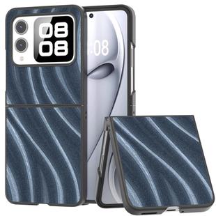 For Huawei nova Flip Galactic Pattern Protective Phone Case(Blue)