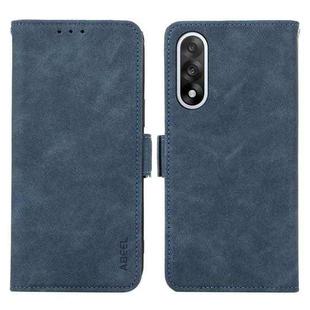 For OnePlus Nord 5 / Ace 5 Ultra ABEEL Frosted Magnetic RFID Leather Phone Case(Blue)