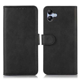 For Samsung Galaxy A07 5G Cow Texture Flip Leather Phone Case(Black)