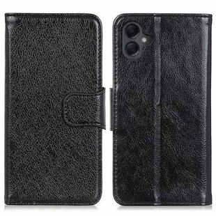 For Samsung Galaxy A06 4G Nappa Texture Horizontal Flip Leather Phone Case(Black)