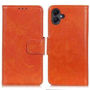 For Samsung Galaxy A06 4G Nappa Texture Horizontal Flip Leather Phone Case(Orange)