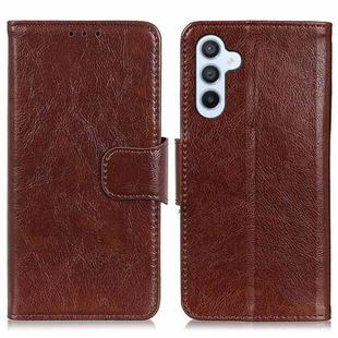 For Samsung Galaxy A17 5G Nappa Texture Horizontal Flip Leather Phone Case(Brown)