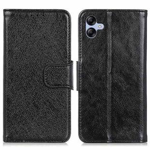 For Samsung Galaxy A07 5G Nappa Texture Horizontal Flip Leather Phone Case(Black)