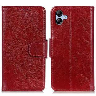 For Samsung Galaxy A07 5G Nappa Texture Horizontal Flip Leather Phone Case(Red)