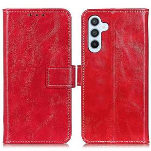 For Samsung Galaxy A17 5G Retro Crazy Horse Texture Leather Phone Case(Red)