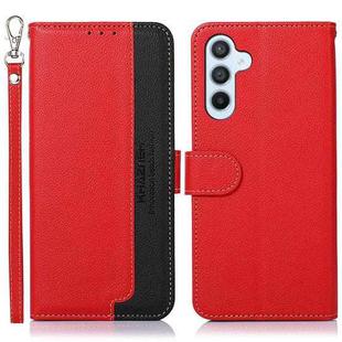 For Samsung Galaxy A36 5G KHAZNEH Litchi Texture Leather RFID Phone Case(Red)