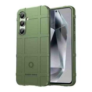 For Samsung Galaxy S24 FE 5G Full Coverage Shockproof TPU Phone Case(Green)