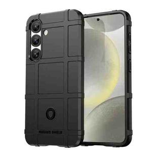 For Samsung Galaxy S25 5G Full Coverage Shockproof TPU Phone Case(Black)