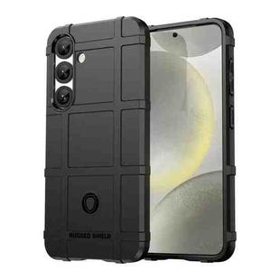 For Samsung Galaxy S25+ 5G Full Coverage Shockproof TPU Phone Case(Black)